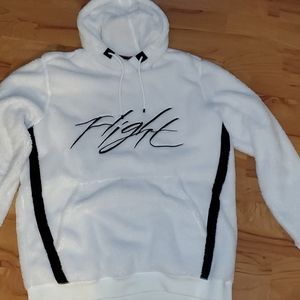 Mens sherpa Nike hoodie never worn